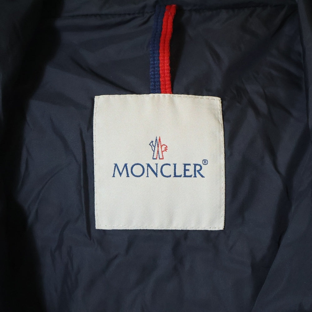 MONCLER(モンクレール) AFFTON GIUBBOTTO アフトン ファーフード ダウンジャケット コート ネイビー 420914233025 54654 ZIND-14-1568