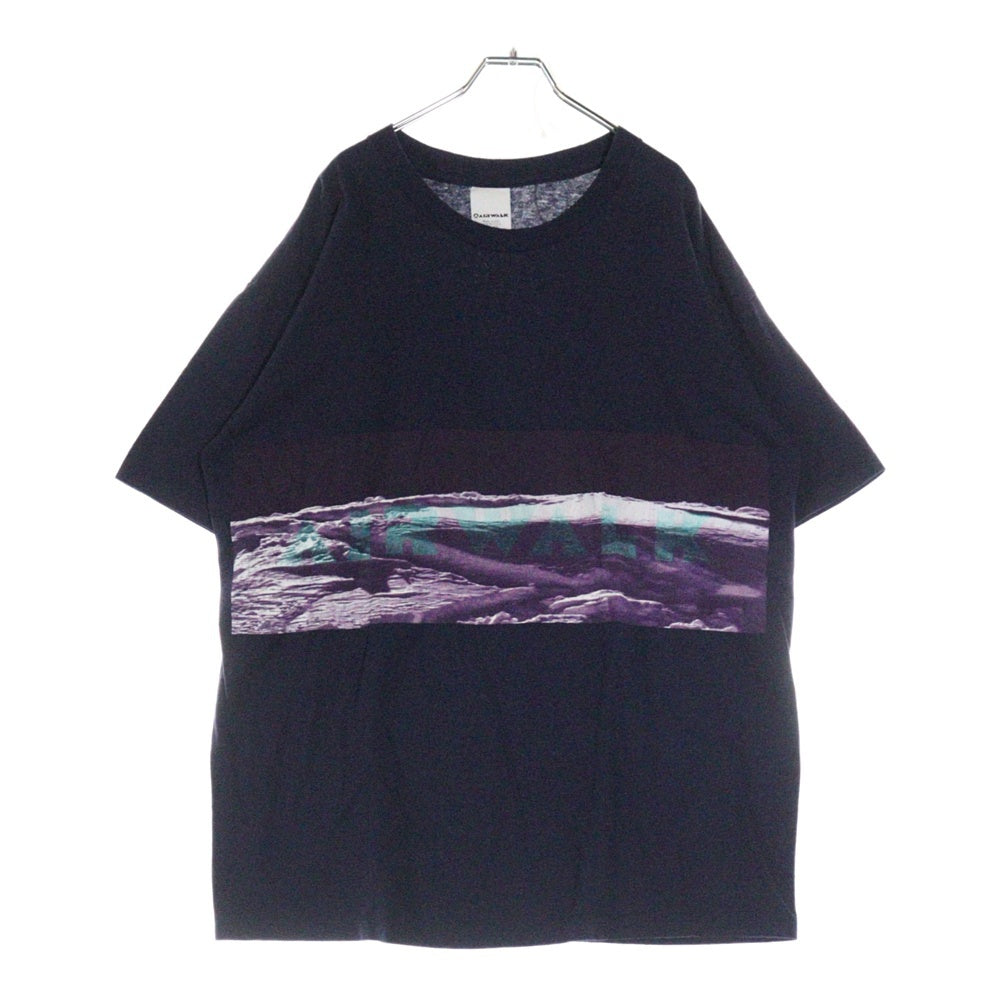 VINTAGE(ヴィンテージ) 90s AIR WALK エアウォーク 両面プリント Tシャツ 半袖カットソー ネイビー