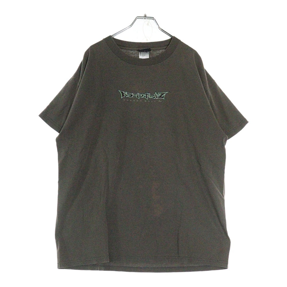 VINTAGE(ヴィンテージ) 00s Dragon Ball Z 悟空 悟飯 トランクス ベジータ 両面プリント Tシャツ 半袖カットソー グレー