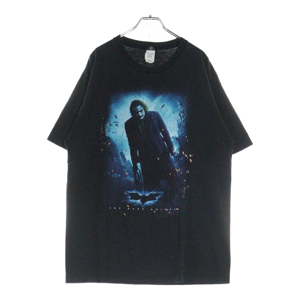 VINTAGE(ヴィンテージ) 00s THE DARK KNIGHT JOKER STANDING GOTHAM CITY MOVIE TEE ダークナイト ジョーカー スタンディング ゴッサムシティ Tシャツ 半袖カットソー ブラック