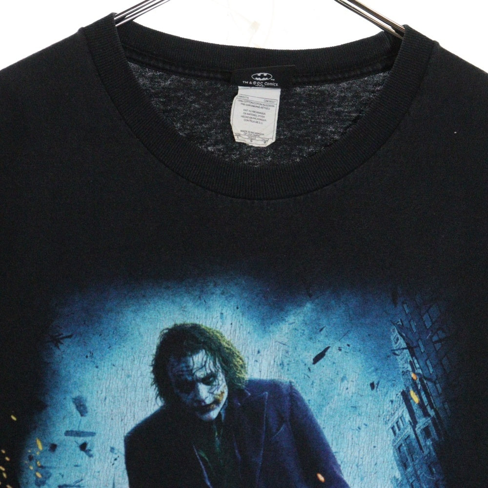 VINTAGE(ヴィンテージ) 00s THE DARK KNIGHT JOKER STANDING GOTHAM CITY MOVIE TEE ダークナイト ジョーカー スタンディング ゴッサムシティ Tシャツ 半袖カットソー ブラック