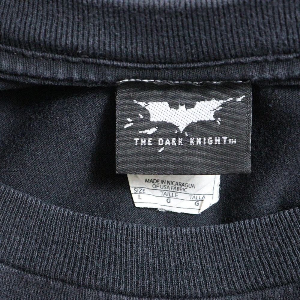 VINTAGE(ヴィンテージ) 00s THE DARK KNIGHT JOKER STANDING GOTHAM CITY MOVIE TEE ダークナイト ジョーカー スタンディング ゴッサムシティ Tシャツ 半袖カットソー ブラック