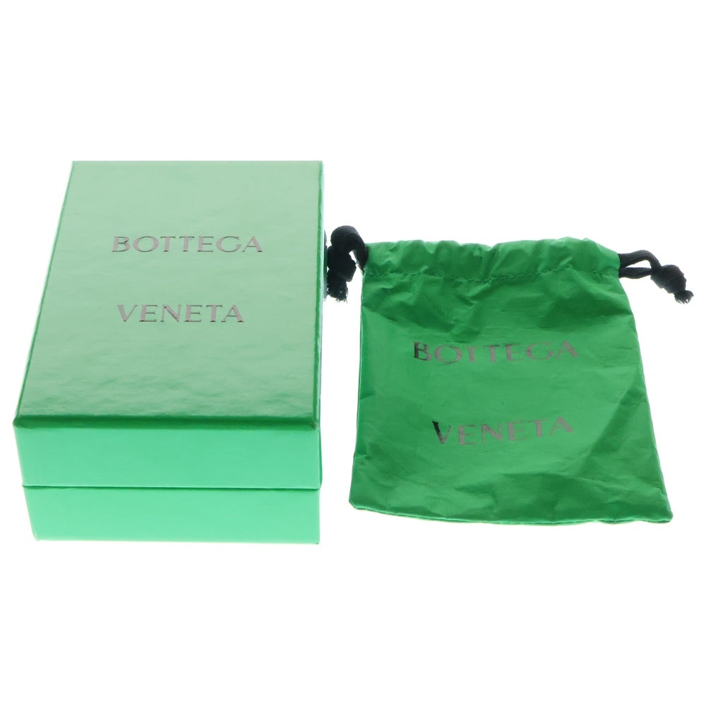 BOTTEGA VENETA(ボッテガヴェネタ) INTRECCIATO RUBBER CARD CASE イントレチャート 二つ折り ラバー カードケース ブラック