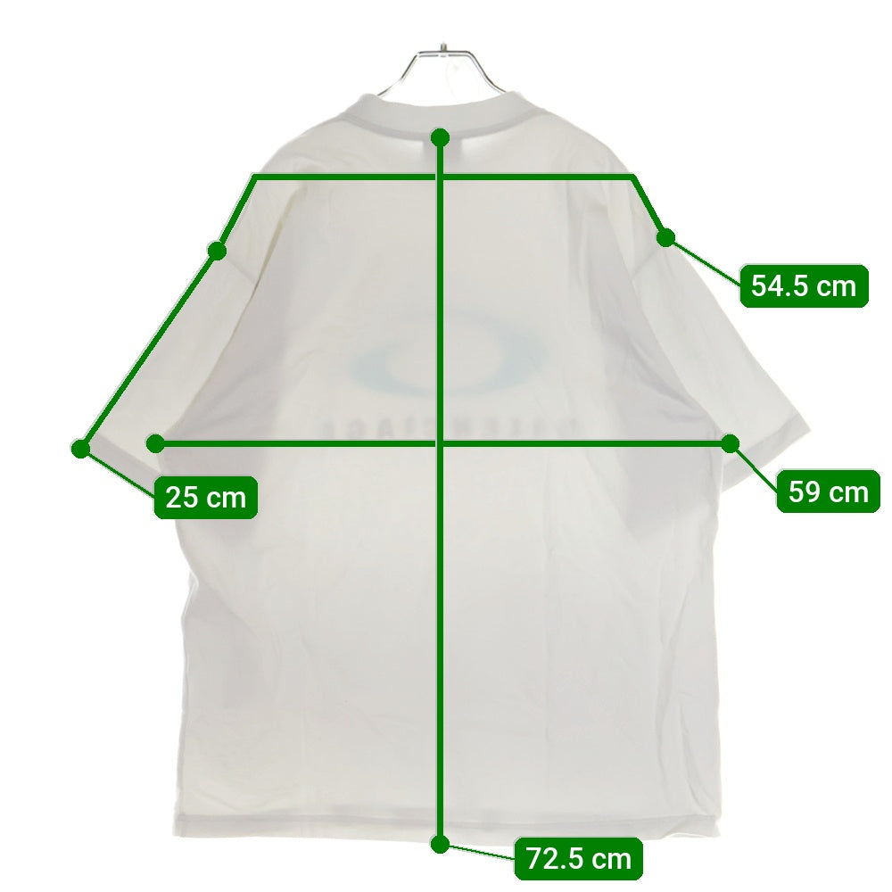 BALENCIAGA(バレンシアガ) 24AW LOOP SPORTS TCON MEDIUM FIT TEE ミディアムフィット 半袖Tシャツ カットソー JP57 2024 00891 VL03 764235ホワイト