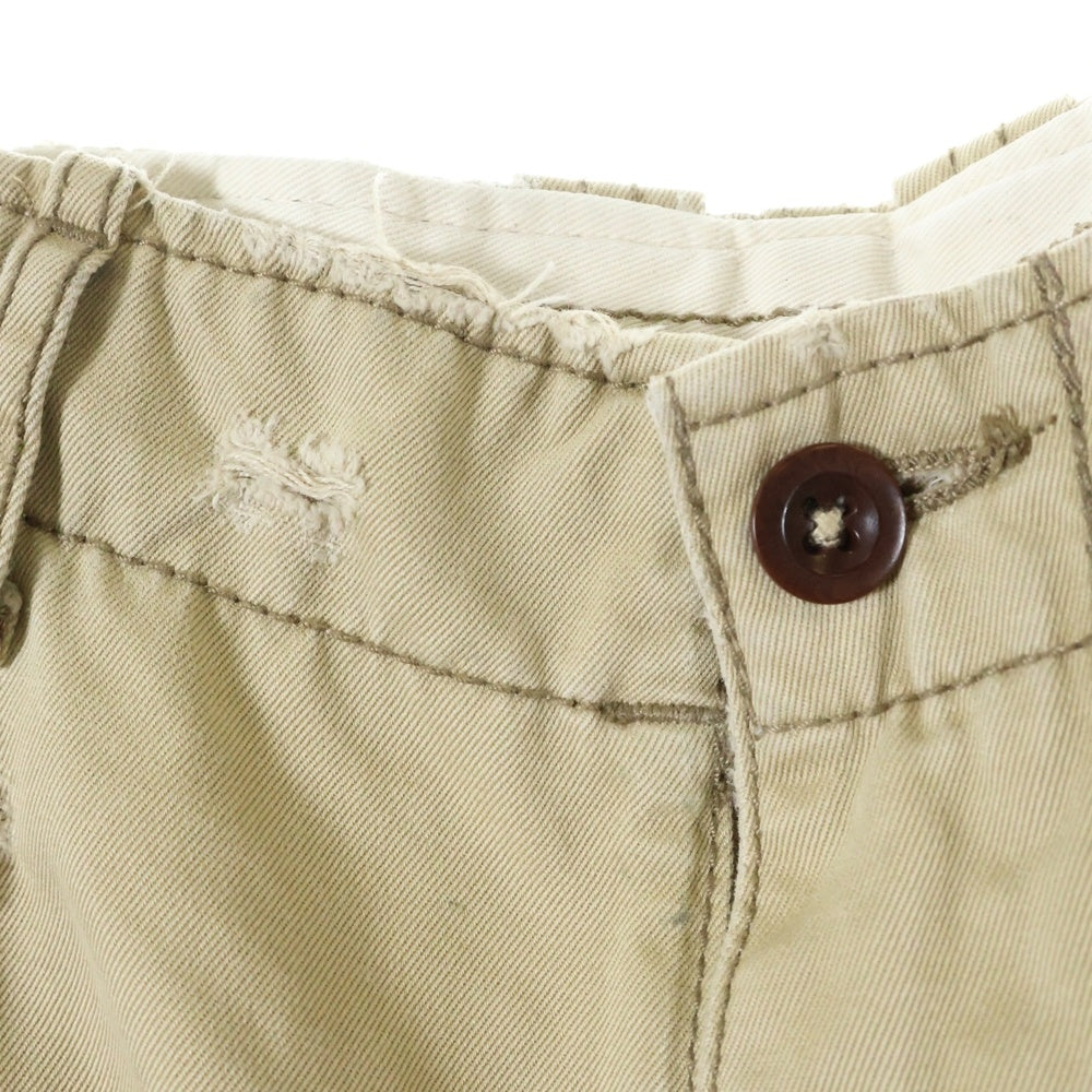 POLO RALPH LAUREN(ポロラルフローレン) CARGO SHORTS サイドアジャスター カーゴ ショートパンツ ベージュ