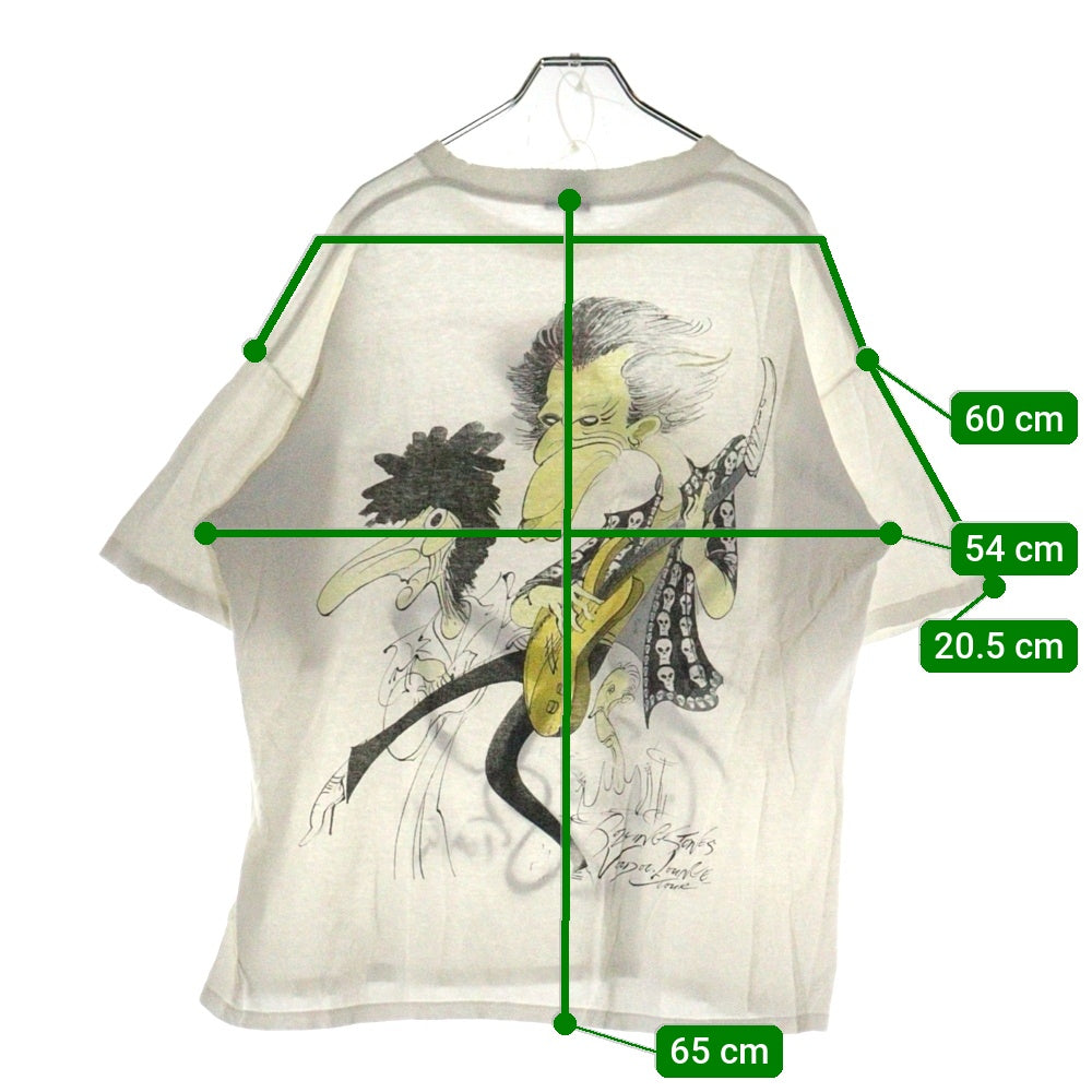 VINTAGE(ヴィンテージ) 90S THE ROLLING STONES VOODOO LOUNGE TOUR 1994 ザ ローリングストーンズ ヴィンテージ プリントTシャツ 半袖カットソー ホワイト