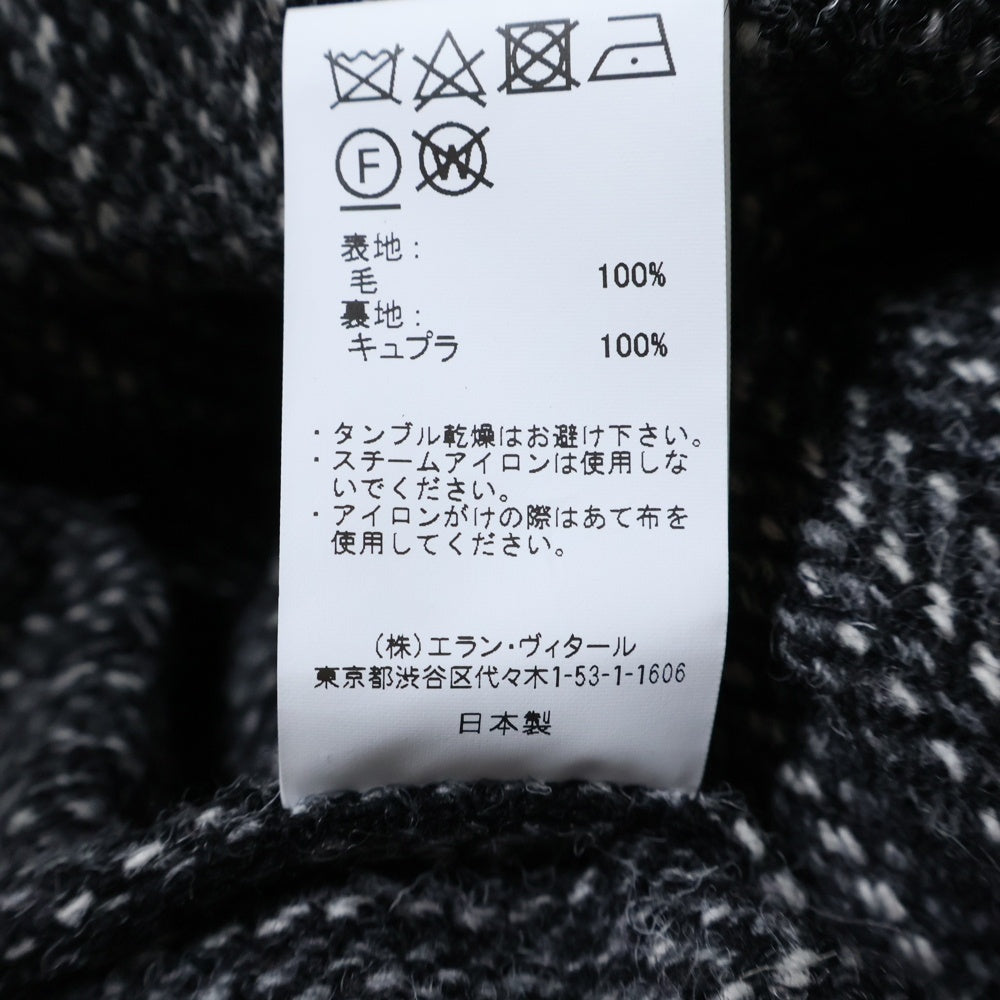 MAATEE&SONS(マーティーアンドサンズ) SINGLE UNCON JACKET HARRIS TWEED UNREAL REAL CLOTHES 別注 MTUN4303-0002 シングル アンコン ジャケット ハリスツイード グレー