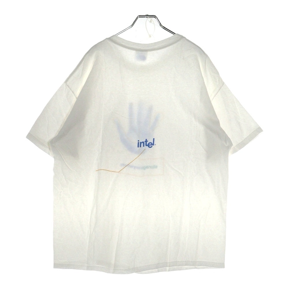 VINTAGE(ヴィンテージ) 00s INTEL STORAGE ANYWHERE インテル プリント Tシャツ 半袖カットソー