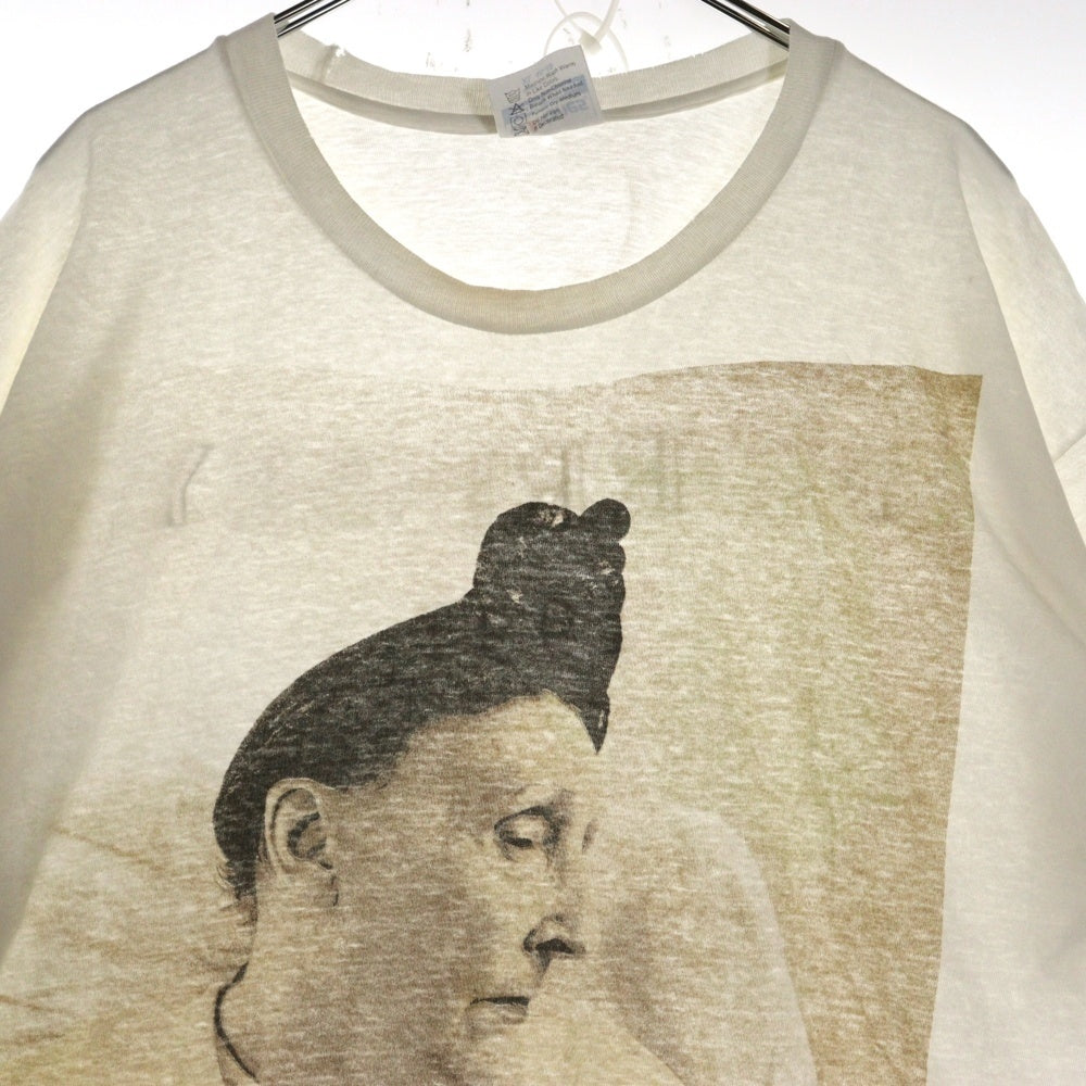 VINTAGE(ヴィンテージ) 90s MORRISSEY 1991 KILL UNCLE TOUR EDITH SITWELL モリッシー エディス・シットウェル 両面プリント Tシャツ 半袖カットソー ホワイト