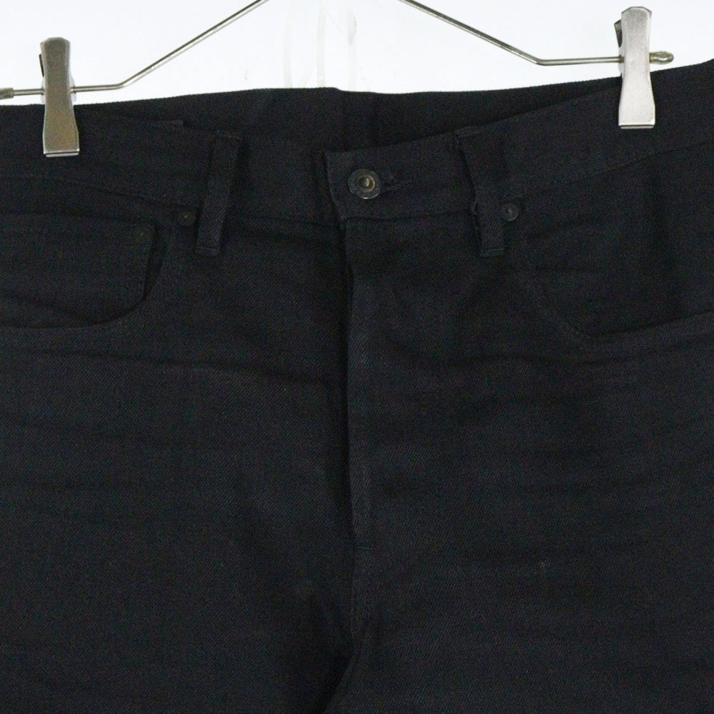 MINEDENIM(マインデニム) Standard Straight RGD スタンダード ストレート リジット デニムパンツ ブラック FPK105N-99-352-2