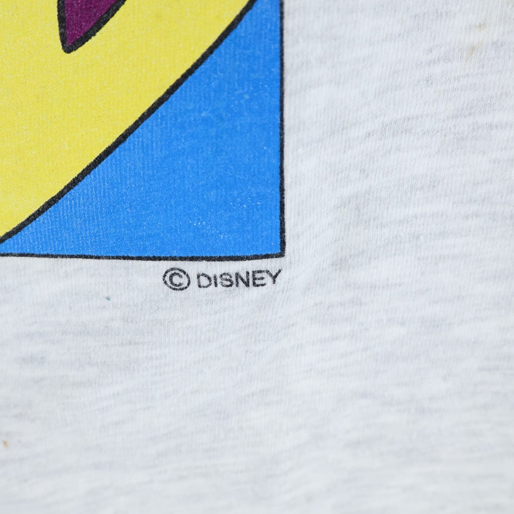 VINTAGE(ヴィンテージ) 90s ALADDIN GENIE アラジン ジーニー ランプの魔人 半袖Tシャツ カットソー グレー