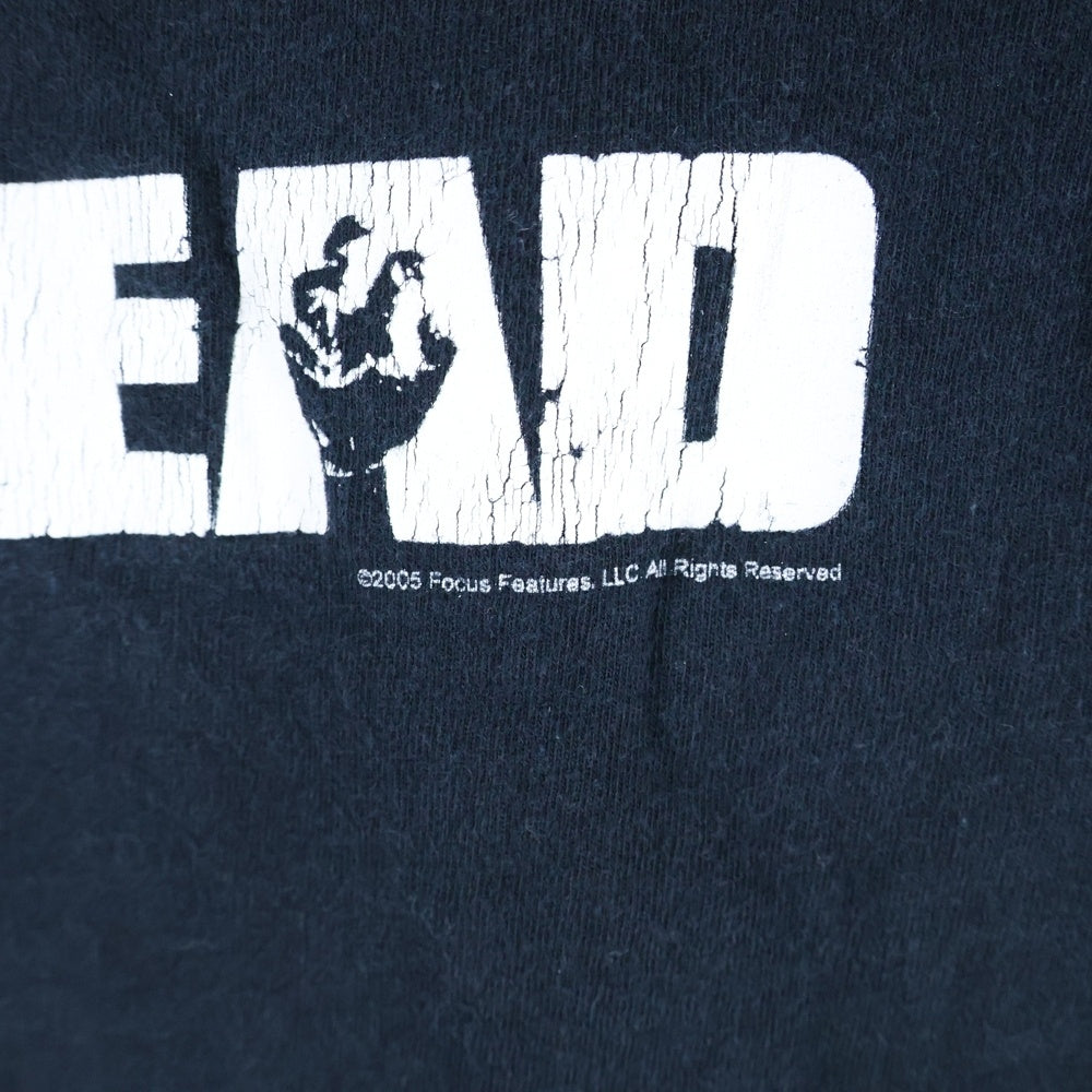 VINTAGE(ヴィンテージ) 00s SHAUN OF THE DEAD ショーン オブ ザ デッド ムービー 半袖Tシャツ カットソー ブラック