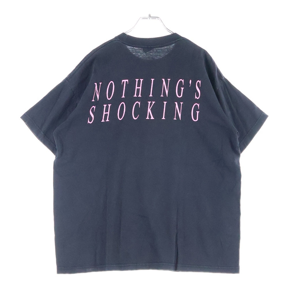 VINTAGE(ヴィンテージ) 90-00s JANE'S ADDICTION NOTHINGS SHOKING ジェーンズ アディクション 半袖Tシャツ カットソー ブラック