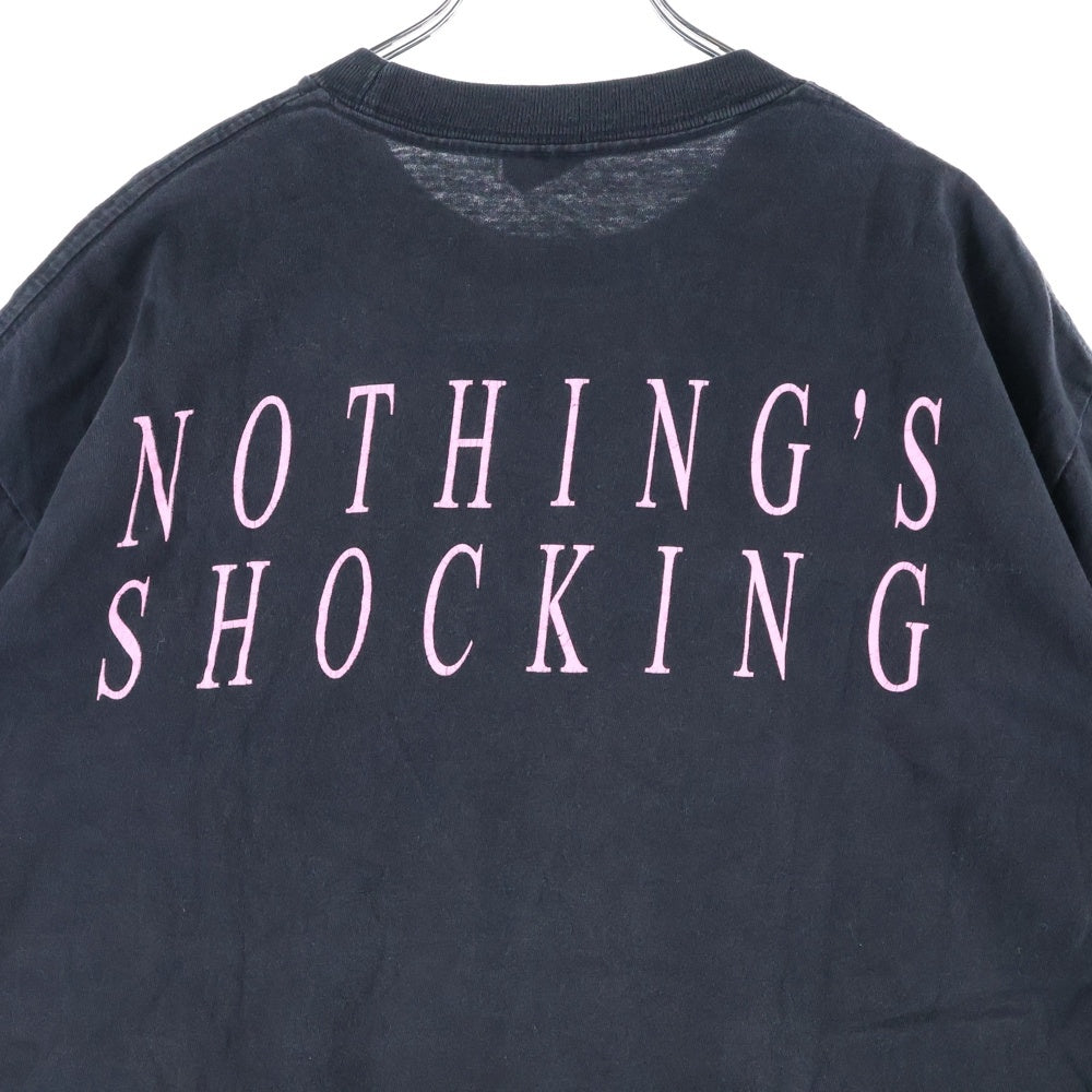 VINTAGE(ヴィンテージ) 90-00s JANE'S ADDICTION NOTHINGS SHOKING ジェーンズ アディクション 半袖Tシャツ カットソー ブラック
