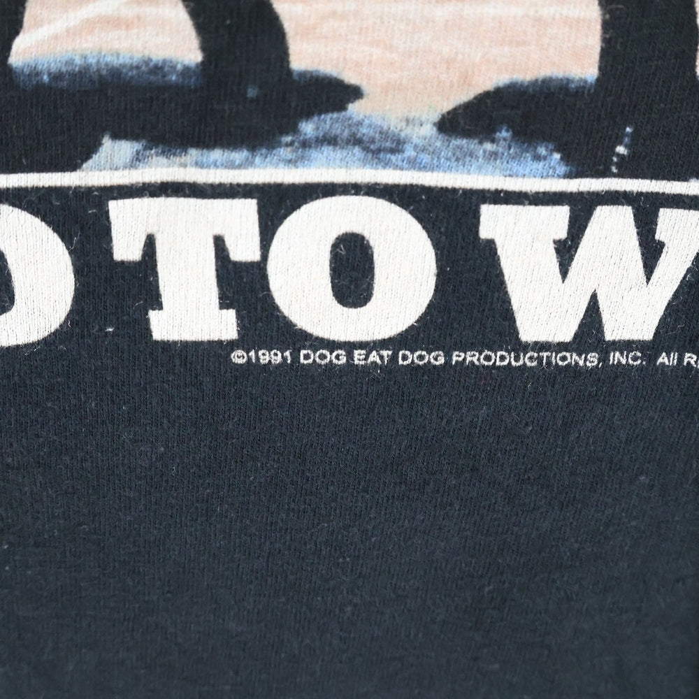 VINTAGE(ヴィンテージ) 00s RESERVOIR DOGS MOVIE TEE レザボアドッグス フロントプリント Tシャツ 半袖カットソー ブラック