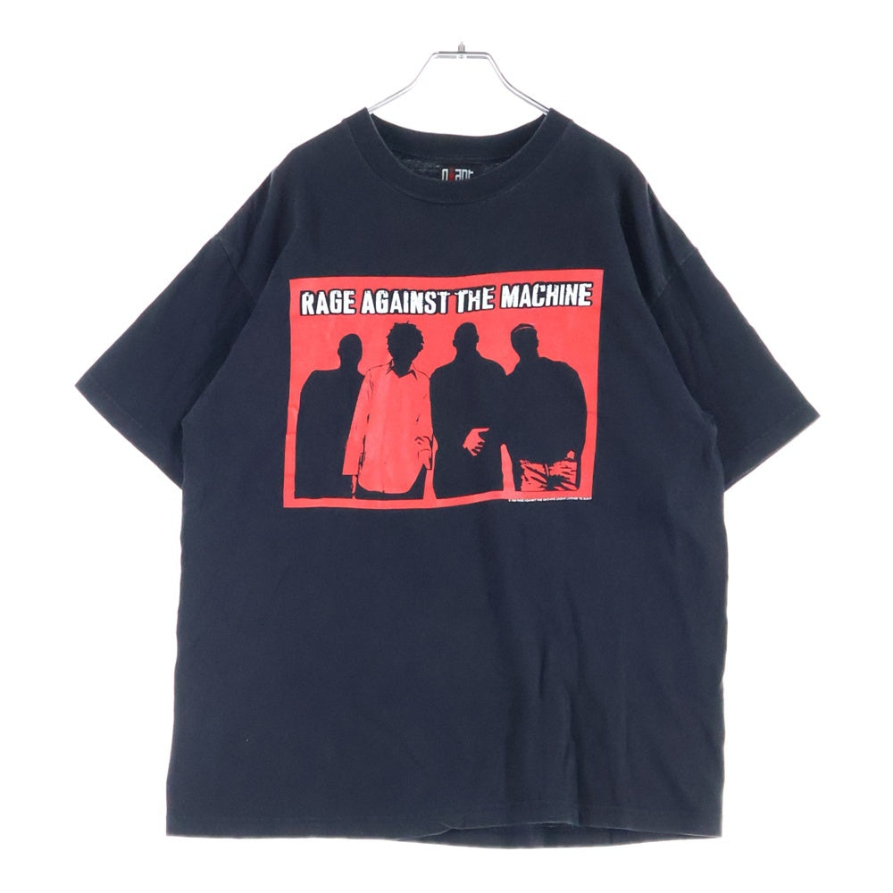 VINTAGE(ヴィンテージ) 90-00s RAGE AGAINST THE MACHINE MEMBER TEE GIANT 1999 半袖Tシャツカットソー ブラック