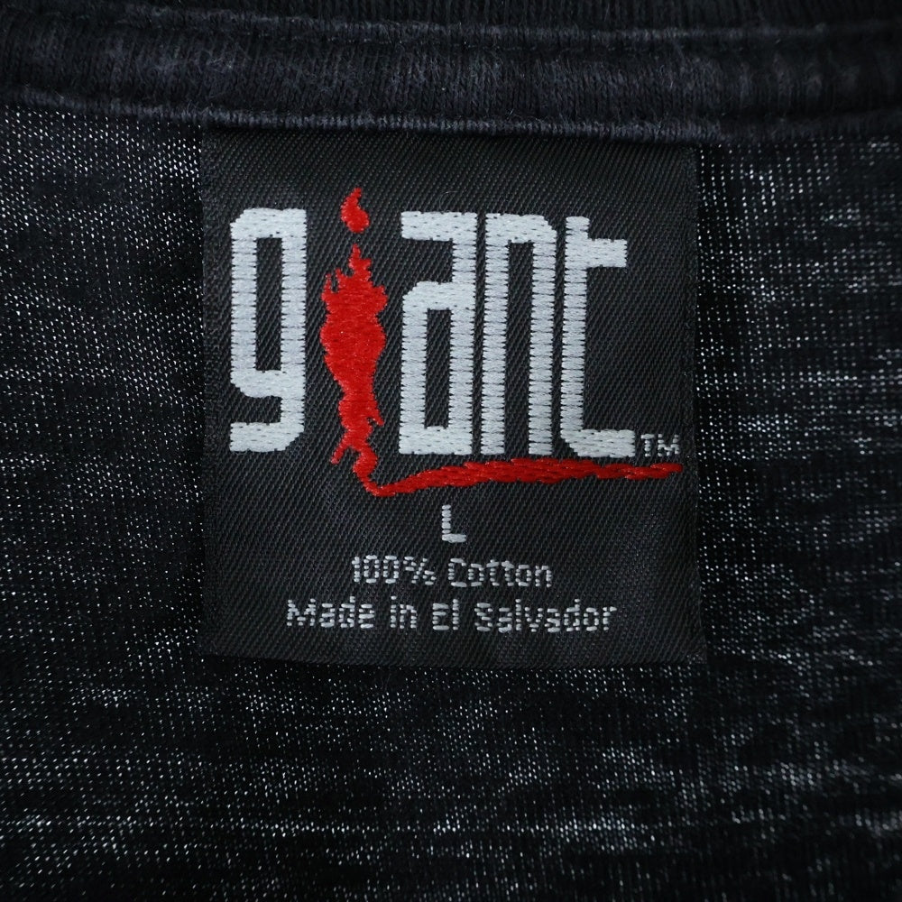 VINTAGE(ヴィンテージ) 90-00s RAGE AGAINST THE MACHINE MEMBER TEE GIANT 1999 半袖Tシャツカットソー ブラック