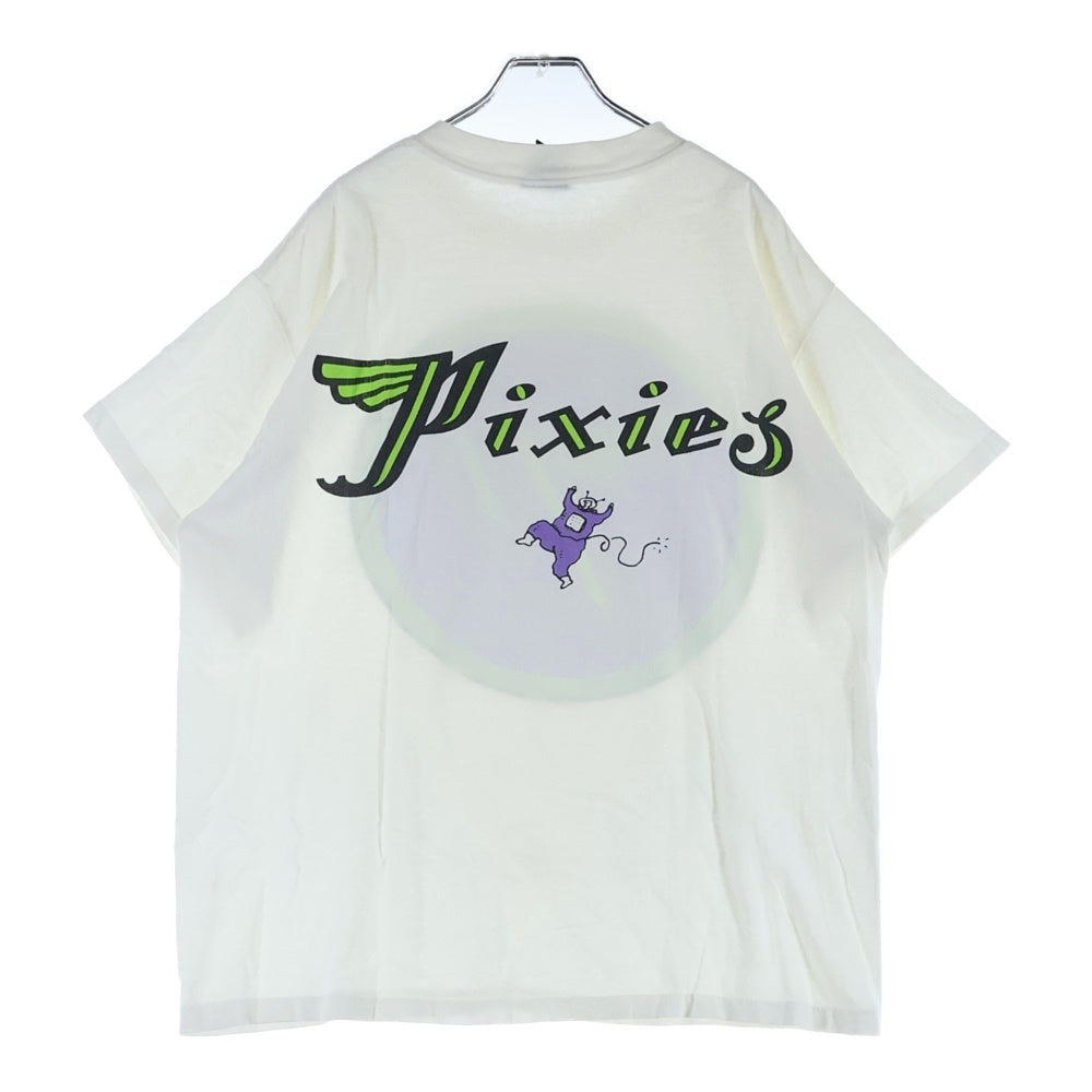 VINTAGE(ヴィンテージ) 90s THE PIXIES LOGO TEE 1992 ピクシーズ 半袖Tシャツカットソー ホワイト