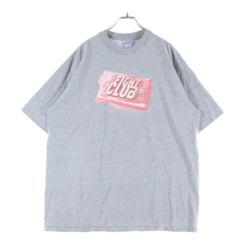 VINTAGE(ヴィンテージ) 90s FIGHT CLUB MOVIE PROMO ファイトクラブ 半袖Tシャツカットソー グレー