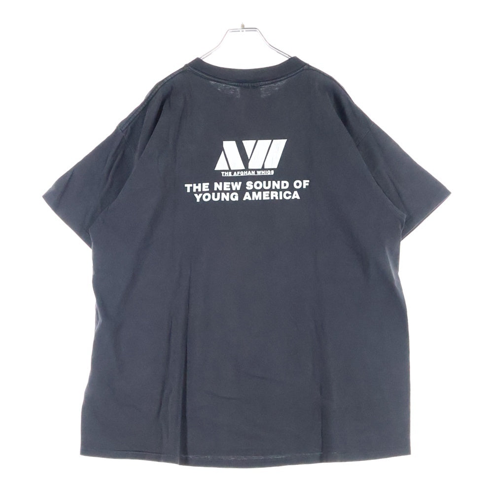 VINTAGE(ヴィンテージ) 90s THE AFGHAN WHIGS アフガン・ウィッグス バンド Tシャツ 半袖カットソー ブラック