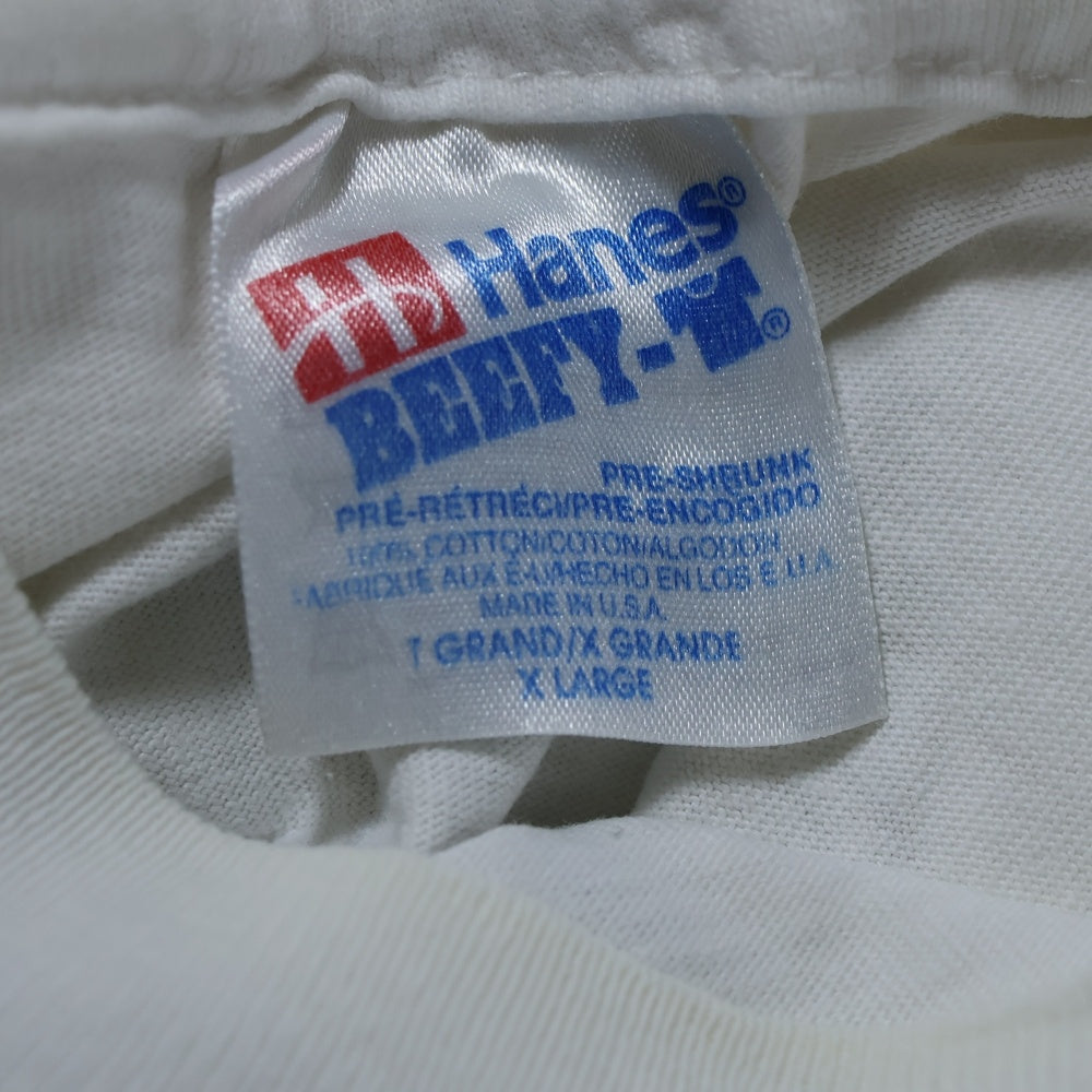 VINTAGE(ヴィンテージ) 90s PAIN TEENS DESTROY ME LOVER ペインティーズ 両面プリント Tシャツ 半袖カットソー ホワイト