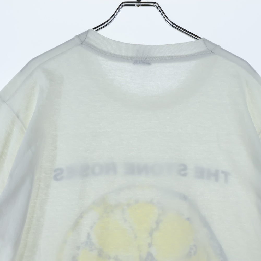 VINTAGE(ヴィンテージ) 90s THE STONE ROSES Lemon ザ・ストーン・ローゼズ レモン フロントプリント Tシャツ 半袖カットソー ホワイト