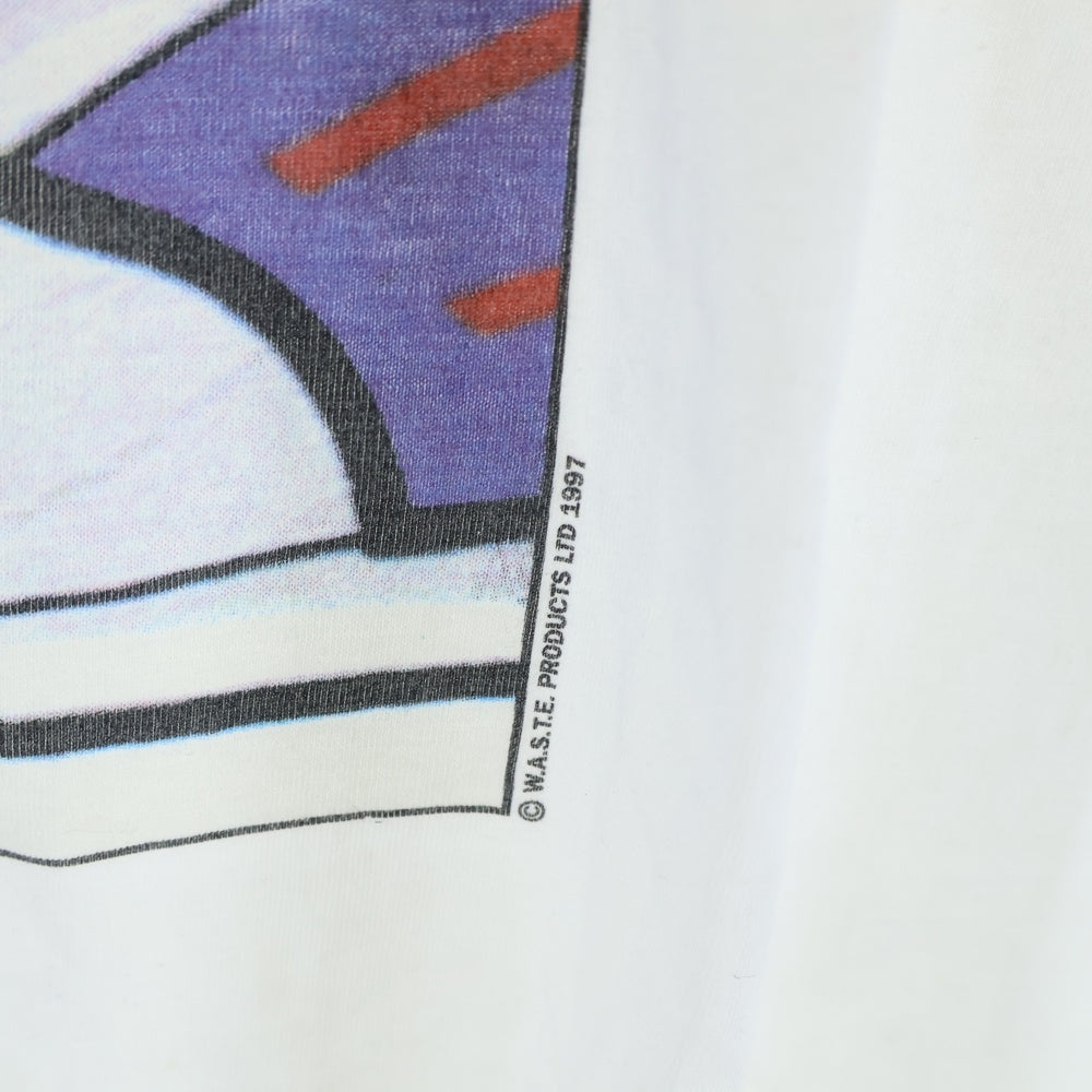VINTAGE(ヴィンテージ) 90s RADIOHEAD OK COMPUTER レディオヘッド OKコンピューター 両面プリント Tシャツ 半袖カットソー ホワイト