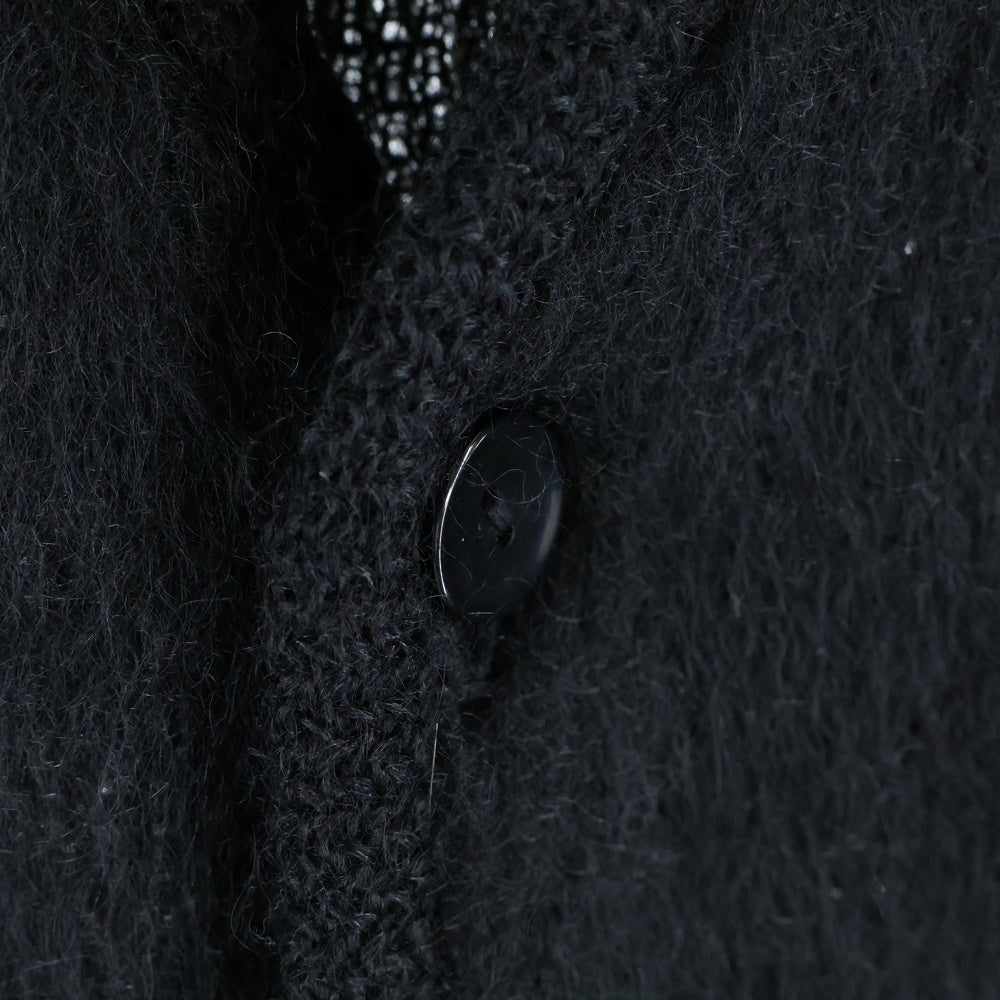 TENDERLOIN(テンダーロイン) MOHAIR CARDIGAN モヘアカーディガン ブラック サイズM