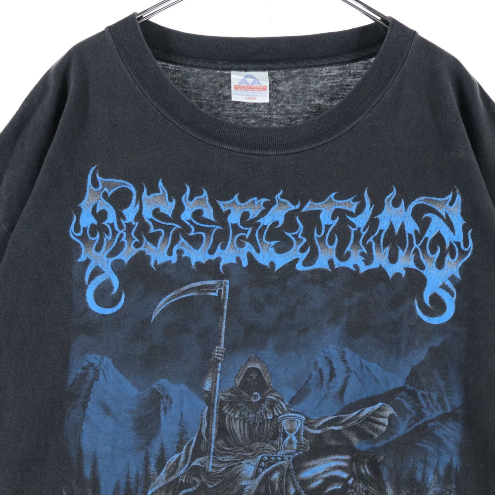 VINTAGE(ヴィンテージ) 90s DISSECTION Storm of the Light's Bane ディセクション バンドTシャツ 両面プリント 半袖Tシャツ カットソー ブラック