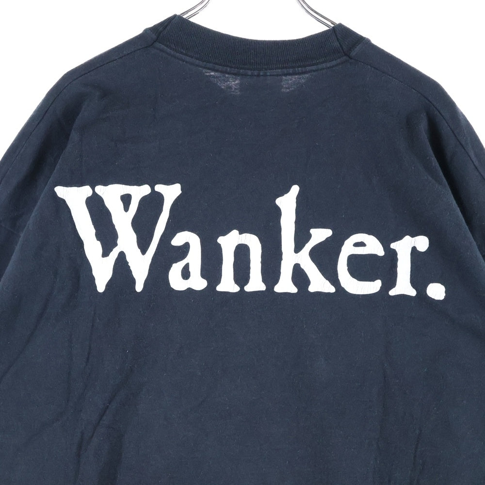 VINTAGE(ヴィンテージ) 90s CRADLE OF FILTH Wanker クレイドルオブフィルス 両面プリント 長袖Tシャツ カットソー ブラック