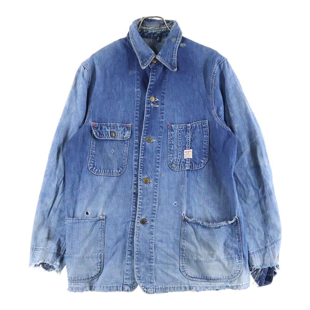 VINTAGE(ヴィンテージ) 60s SANFORIZED デニム カバーオール インディゴ