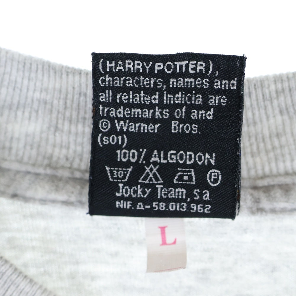 VINTAGE(ヴィンテージ) 00s HARRY POTTER ハリーポッター 半袖Tシャツ カットソー グレー