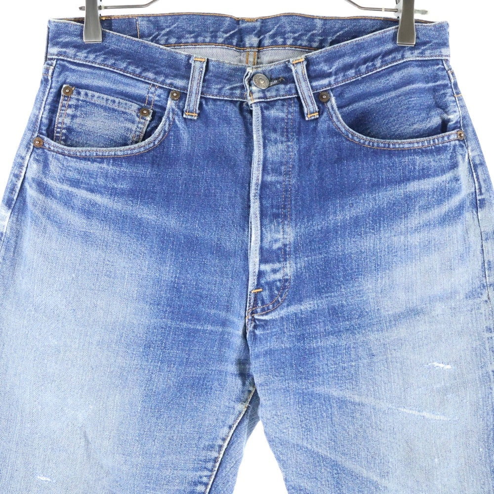 Levi's(リーバイス) 60s VINTAGE BIG E 前期 ボタン裏刻印2 不均等V 足長R ストレートデニム パンツ インディゴ