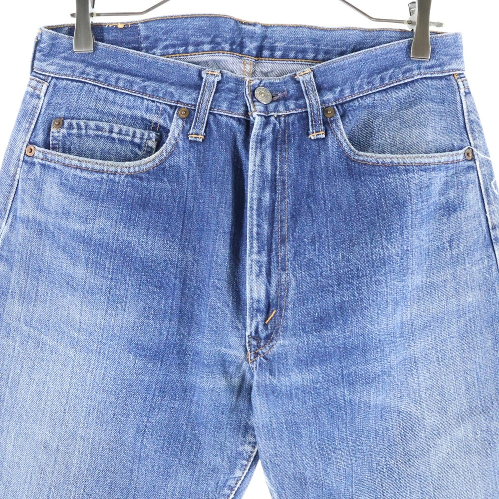 Levi's(リーバイス) 60-70s VINTAGE 502 BIG E 均等V ボタン裏刻印8 42TALON 並行ステッチ ジップフライ デニム パンツ インディゴ