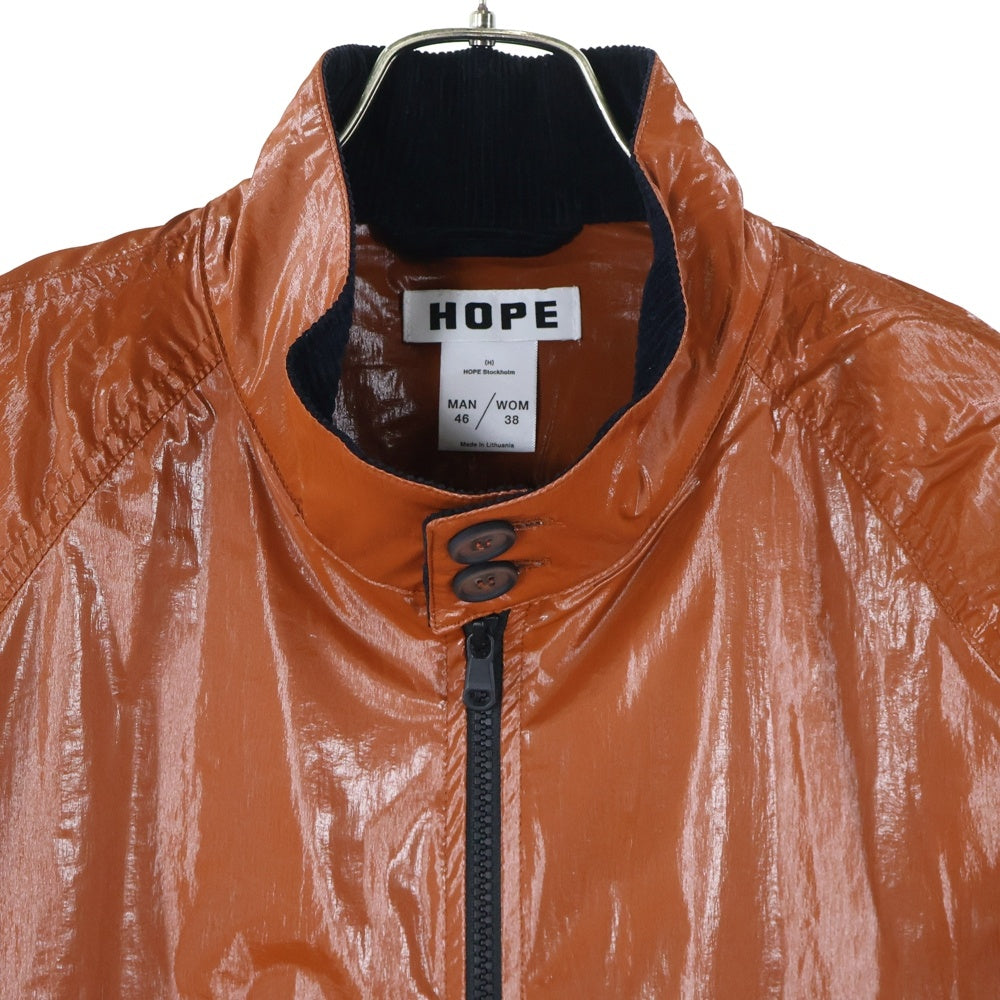 HOPE Stockholm(ホープ ストックホルム) 24 PRE SS HOPE GEM JACKET ナイロン ジャケット 41102063 ブラウン