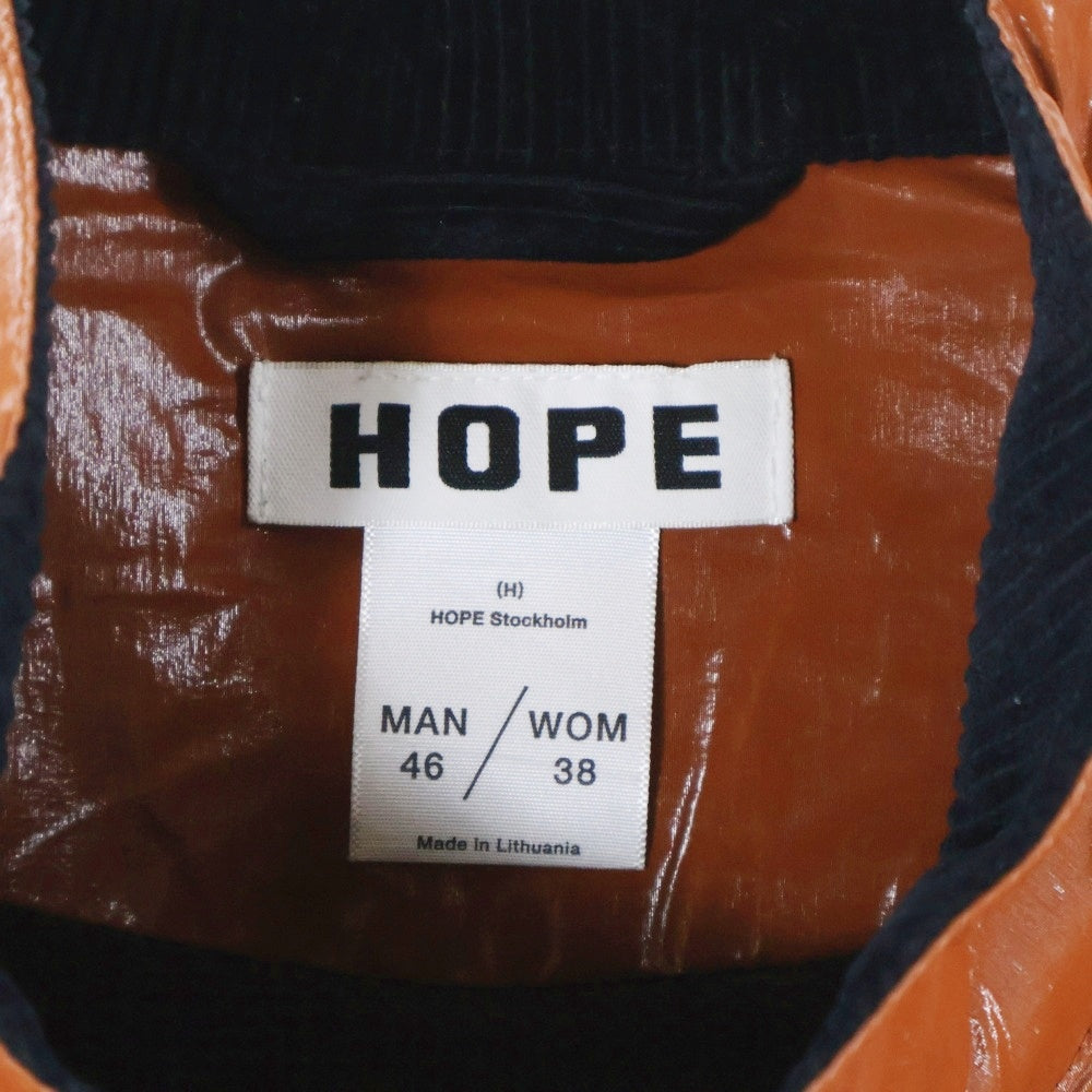HOPE Stockholm(ホープ ストックホルム) 24 PRE SS HOPE GEM JACKET ナイロン ジャケット 41102063 ブラウン
