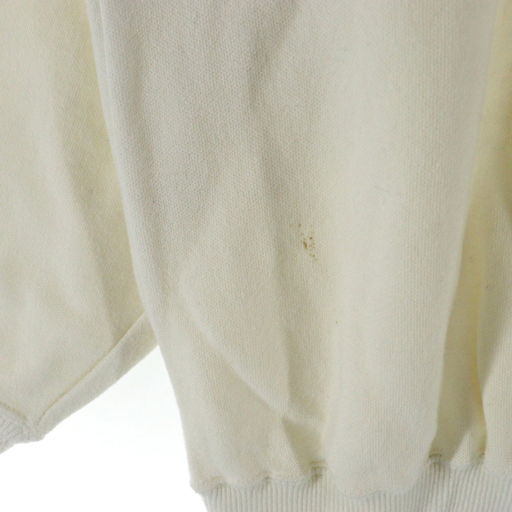 C.P. Company(シーピーカンパニー) 90-00s LOGO SWEAT フロントロゴ エンボス加工 スウェット トレーナー 716668 ホワイト