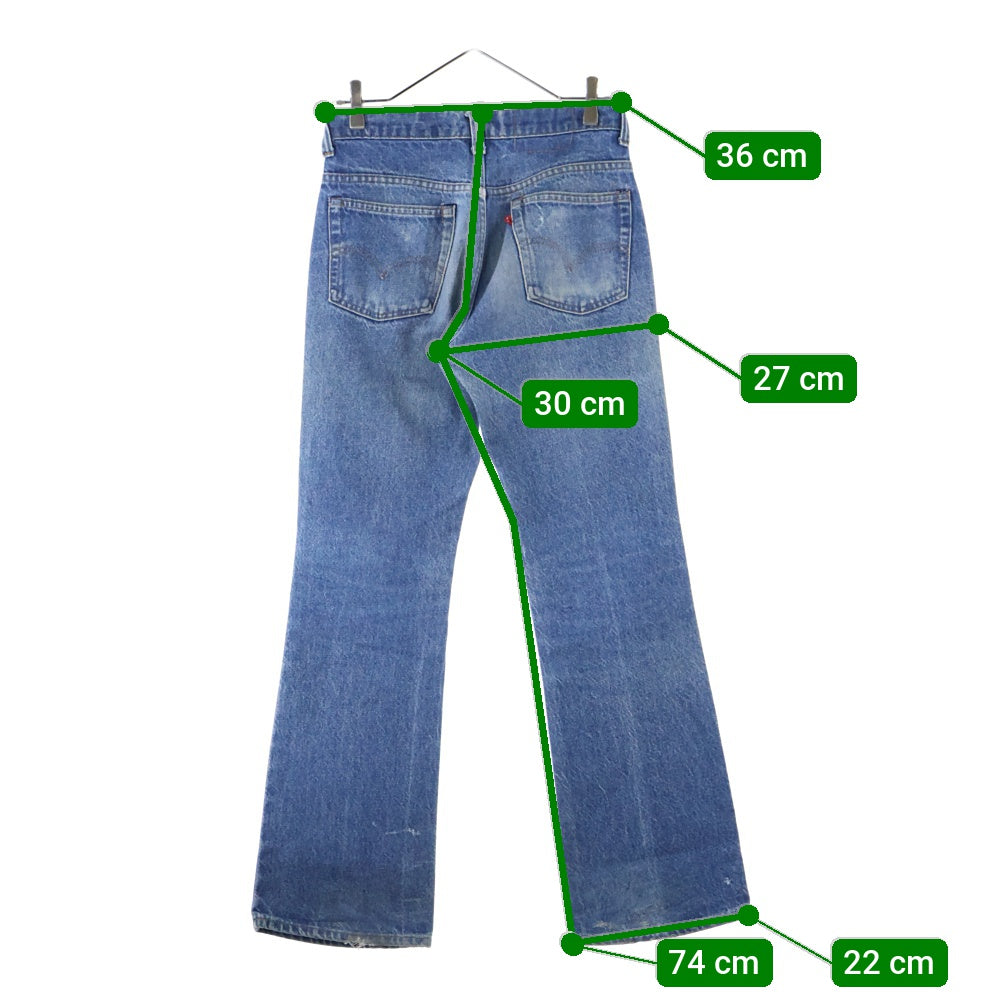 Levi's(リーバイス) 70s VINTAGE 517-0217 42TALON 79年製 ボタン裏16 ブーツカット デニム インディゴ