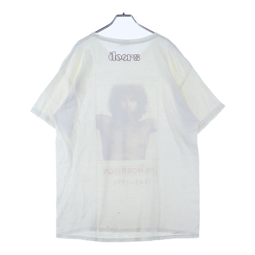 VINTAGE(ヴィンテージ) 00s THE DOORS JIM MORRISON ドアーズ ジムモリソン Tシャツ 半袖カットソー ホワイト