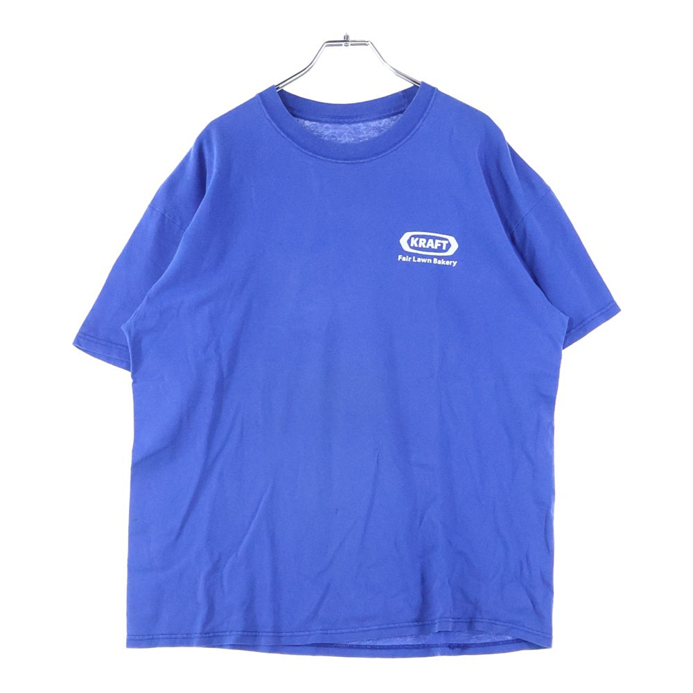VINTAGE(ヴィンテージ) 00s OREO KRAFT オレオ 両面プリント Tシャツ 半袖カットソーブルー