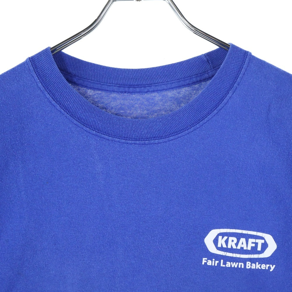 VINTAGE(ヴィンテージ) 00s OREO KRAFT オレオ 両面プリント Tシャツ 半袖カットソーブルー