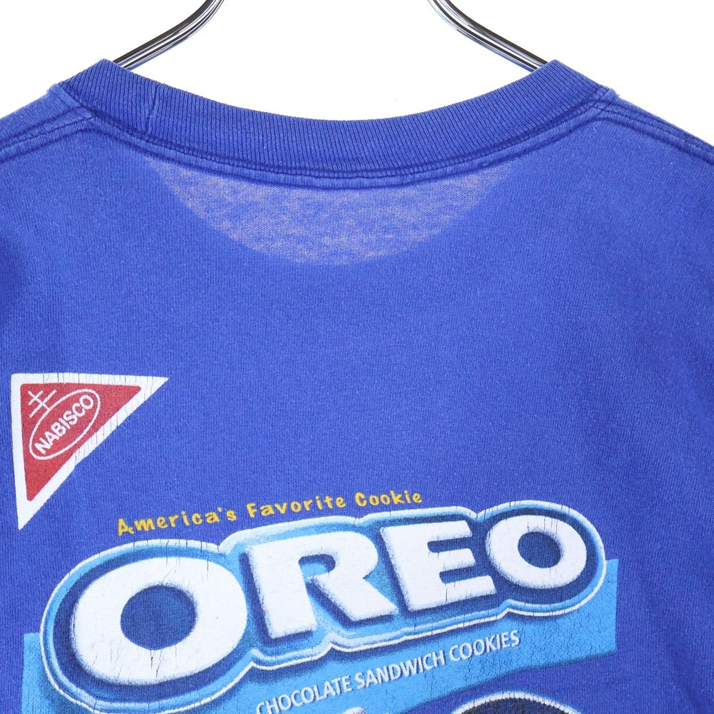 VINTAGE(ヴィンテージ) 00s OREO KRAFT オレオ 両面プリント Tシャツ 半袖カットソーブルー