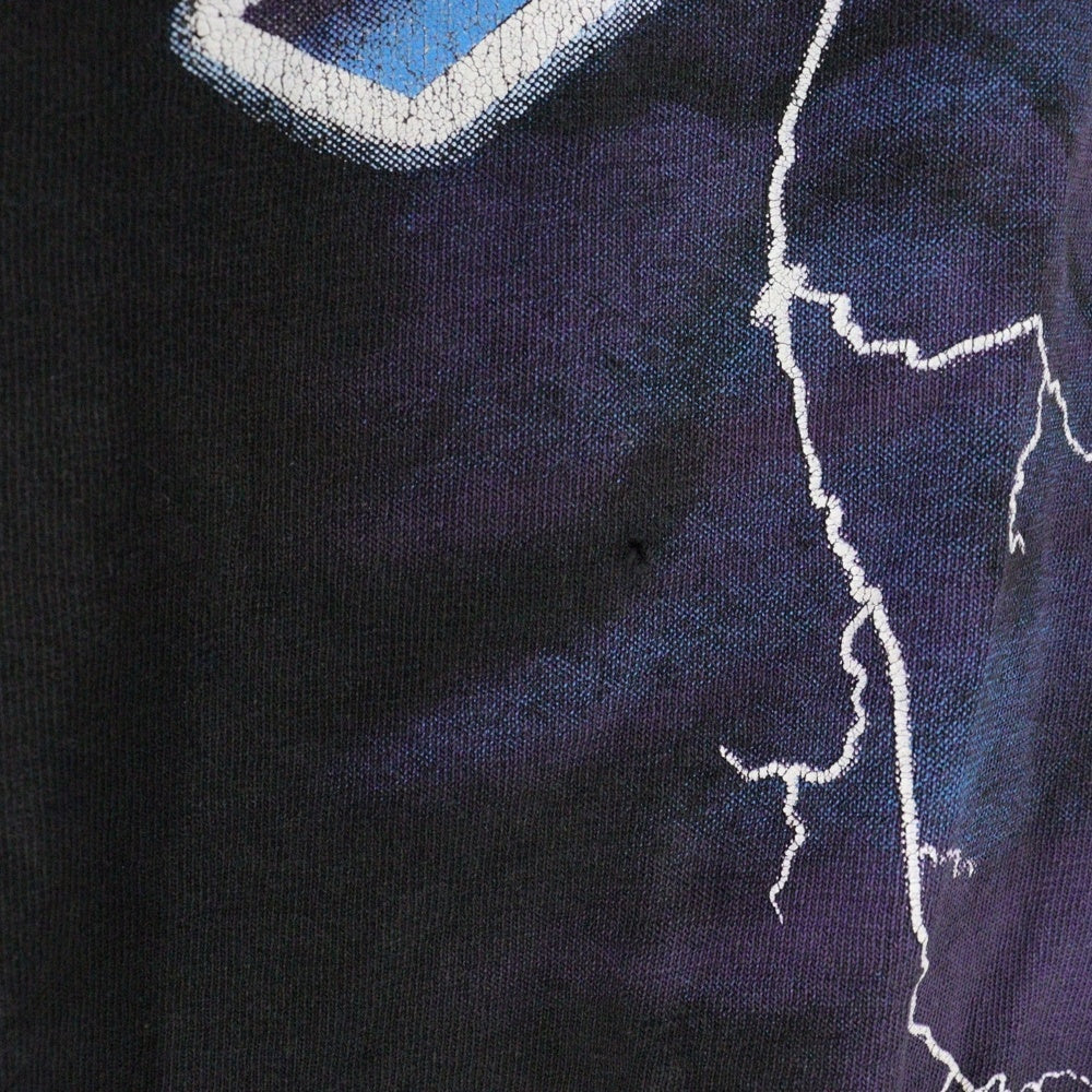 VINTAGE(ヴィンテージ) 00s METALLICA RIDE THE LIGHTNING メタリカ 両面プリント Tシャツ 半袖カットソーブラック