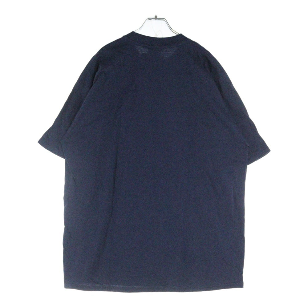 VINTAGE(ヴィンテージ) 00s NARUTO ナルト サスケ サクラ 初期三人組 フロント プリント Tシャツ 半袖カットソー ネイビー
