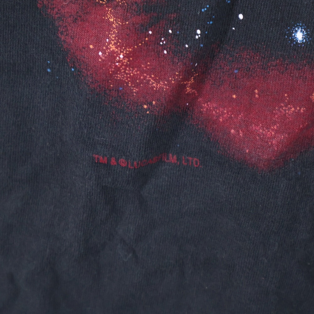 VINTAGE(ヴィンテージ) 90s STAR WARS スターウォーズ フロントプリント Tシャツ 半袖カットソーブラック