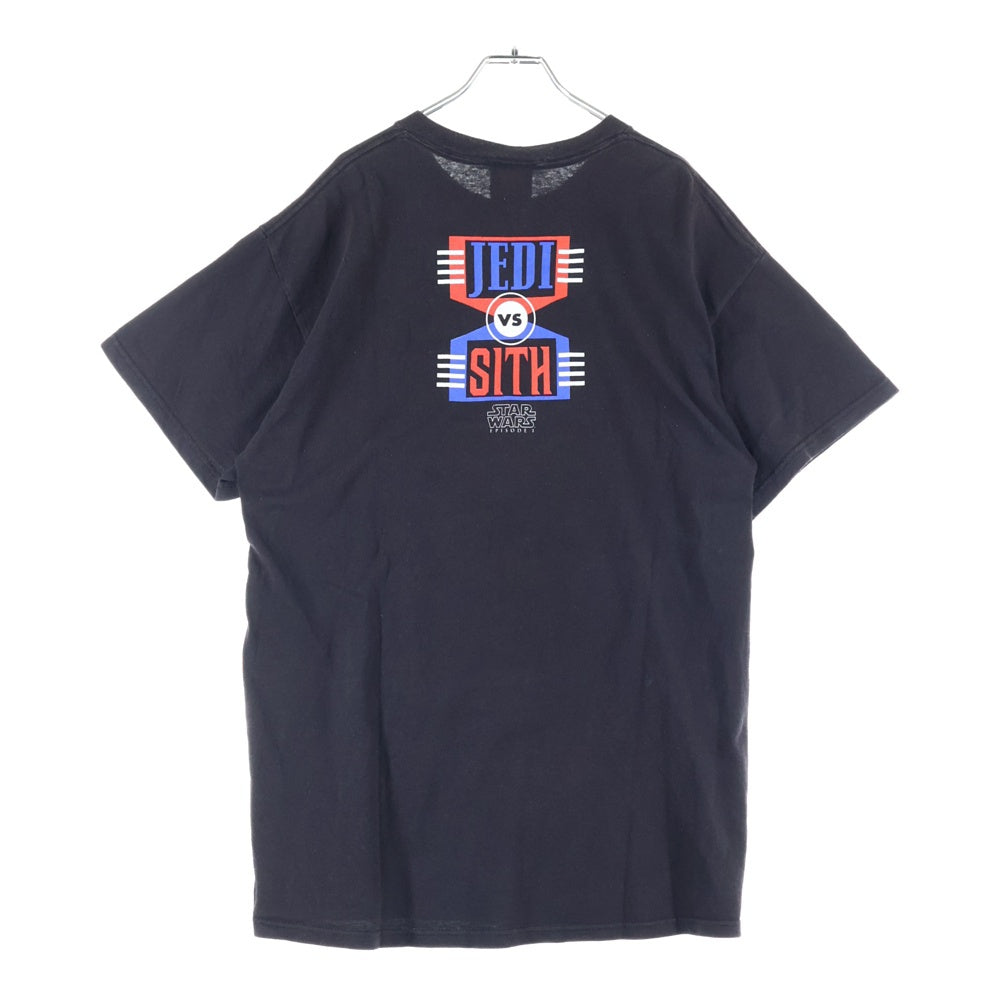 VINTAGE(ヴィンテージ) 90s STAR WARS EPISODE 1JEDIvsSITH スターウォーズ エピソード1 Tシャツ 半袖カットソー ブラック