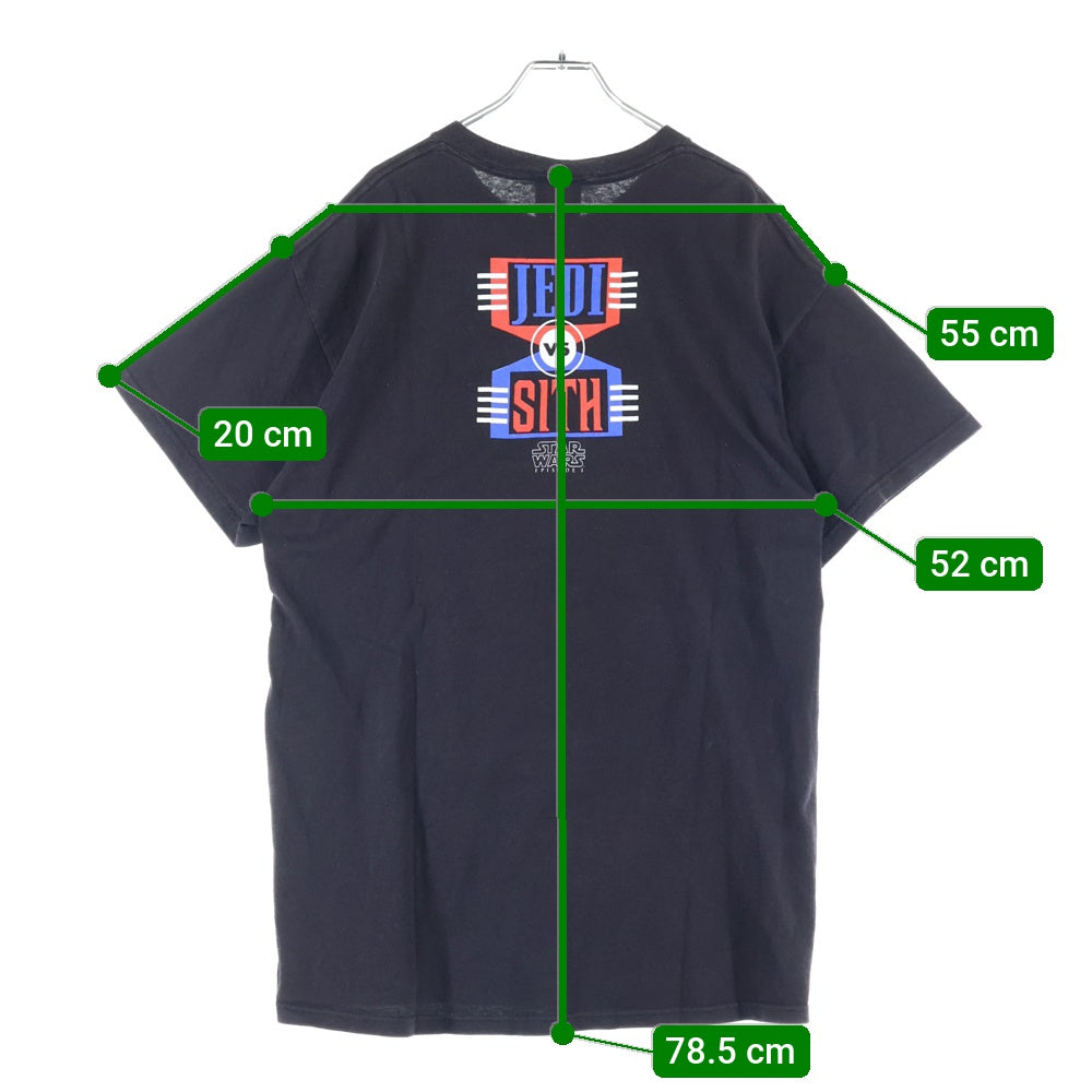 VINTAGE(ヴィンテージ) 90s STAR WARS EPISODE 1JEDIvsSITH スターウォーズ エピソード1 Tシャツ 半袖カットソー ブラック