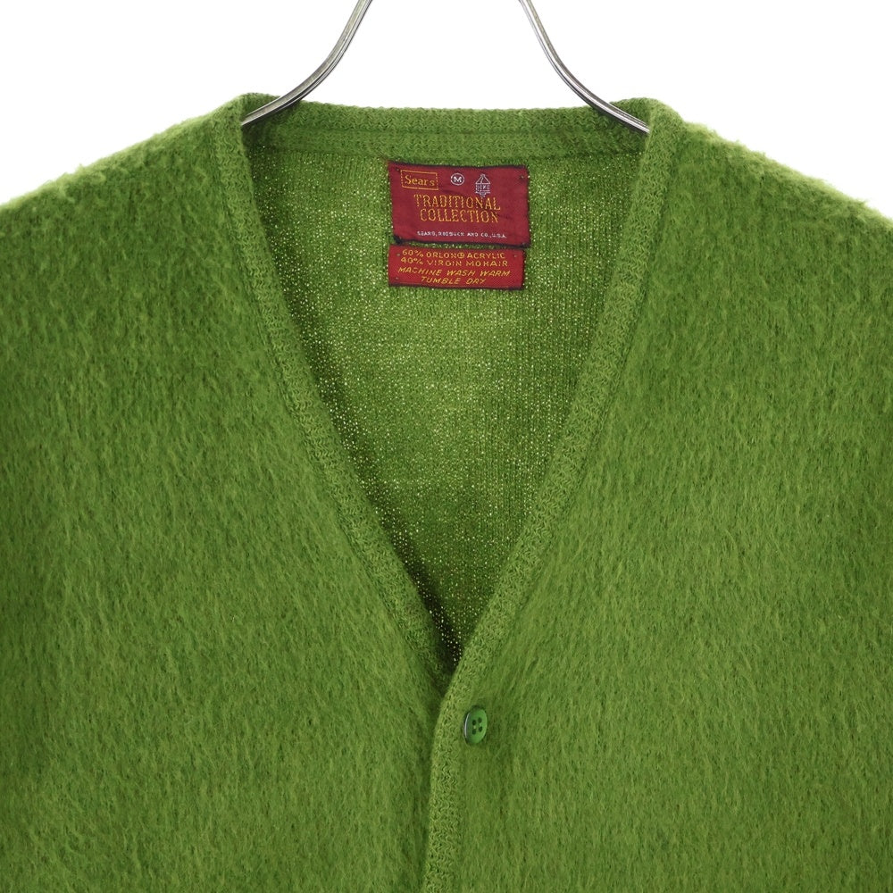 VINTAGE(ヴィンテージ) 60s Sears TRADITIONAL COLLECTION MAHAIR CARDIGAN シアーズ モヘア カーディガン グリーン