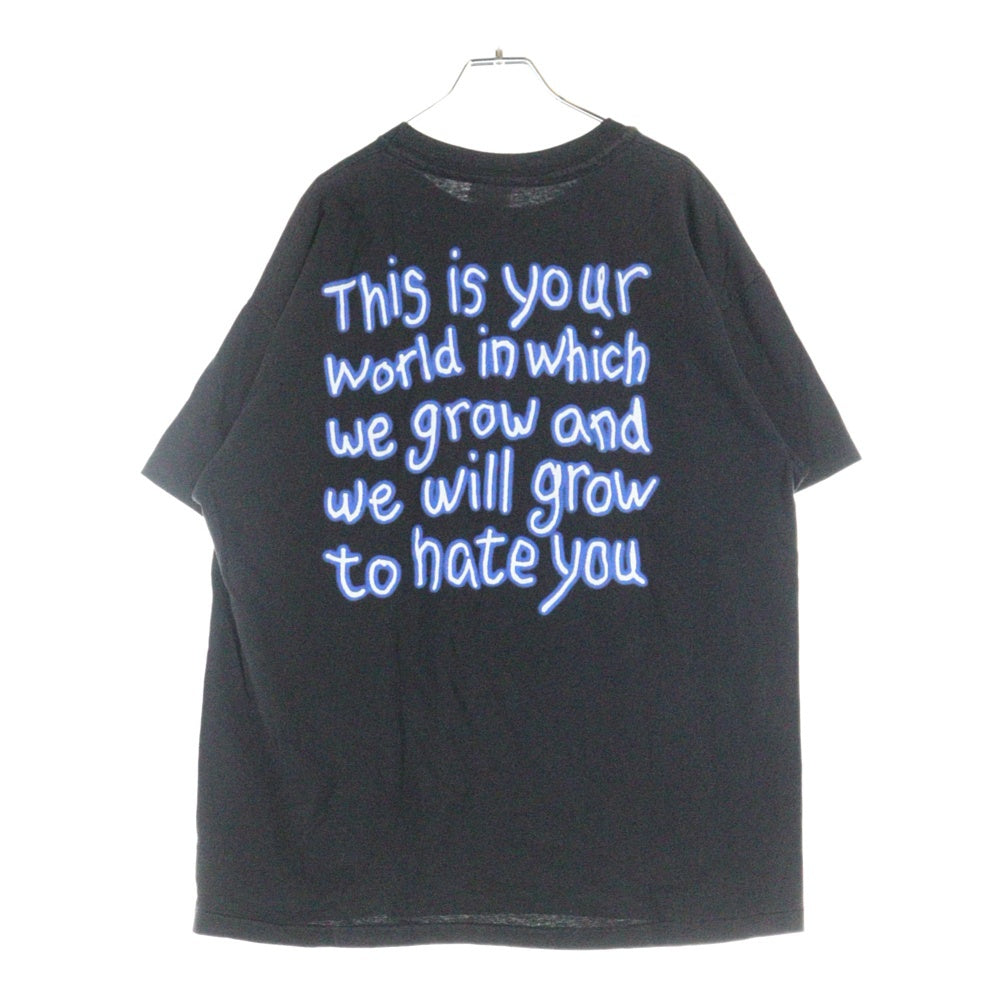 VINTAGE(ヴィンテージ) 90s MARILYN MANSON GET YOUR GUNN THIS IS YOUR WORLD マリリンマンソン ゲットユアーガンズ ディスイズユアー ワールド Tシャツ 半袖カットソー ブラック