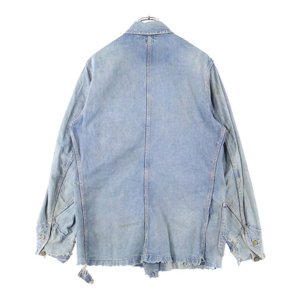 LEE(リー) 40s LEE 91-J DENIM COVERALL JACKET ハウスタグ後期 デニム カバーオール ジャケット インディゴ